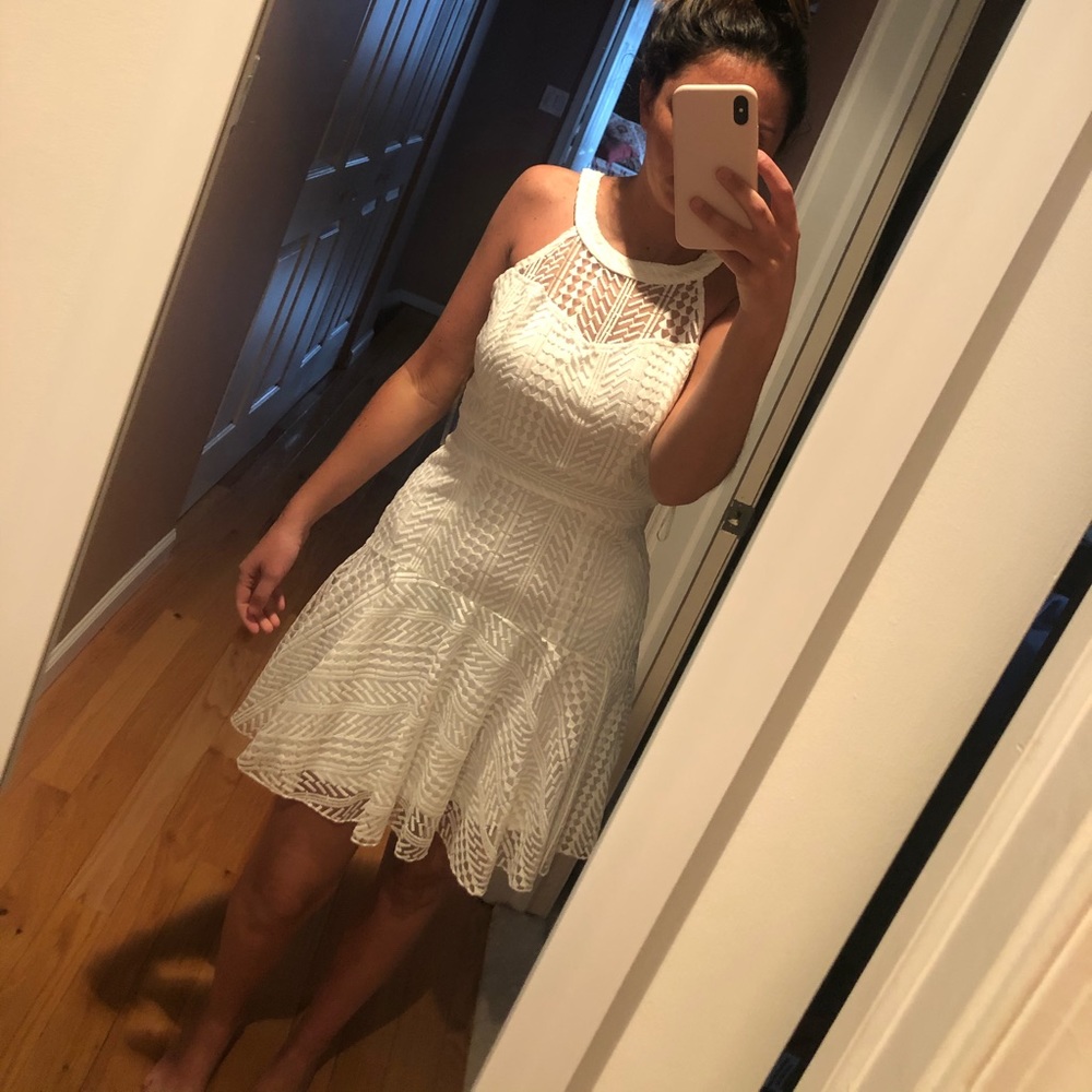 White dress